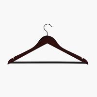 Luxury Wooden Hanger for Garment Shop and 5 Star Hotel
