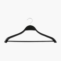 Black Garment Plastic Hanger for Women Dress Shirts
