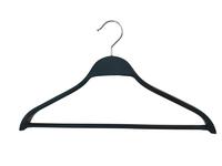 ABS plastic Black hanger with customized logo
