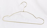 Golden Metal Clothes Shirts Hanger for Coats Suit with swivel hook