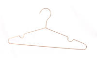 Copper rose metal hanger coat for any clothes