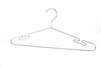 Metal Wire Hanger Metal Cloth clothes Hanger Coat Hangers Polished Chrome Wholesale