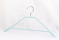 Colorful metal hanger with PVC for Clothes chrome hook
